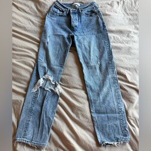 Abercrombie Curve Love High-Rise Dad Jeans
